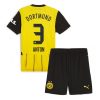 Cheap Borussia Dortmund Football Jerseys Waldemar Anton #3 Home Stadium Kit for Kids 2024-25