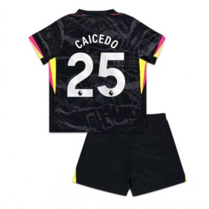 For Sale  Cheap Chelsea Football Jerseys Moises Caicedo #25 Third Stadium Kit for Kids 2024-25