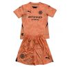Cheap Manchester City Football Jerseys Goalkeeper Away Stadium Kit for Kids 2024-25