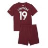 Cheap Manchester City Football Jerseys Ilkay Gundogan #19 Third Stadium Kit for Kids 2024-25