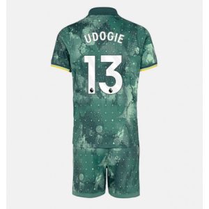 Cheap Tottenham Hotspur Football Jerseys Destiny Udogie #13 Third Stadium Kit for Kids 2024-25