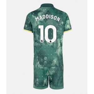Cheap Tottenham Hotspur Football Jerseys James Maddison #10 Third Stadium Kit for Kids 2024-25