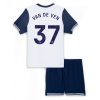 Cheap Tottenham Hotspur Football Jerseys Micky van de Ven #37 Home Stadium Kit for Kids 2024-25