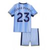 Cheap Tottenham Hotspur Football Jerseys Pedro Porro #23 Away Stadium Kit for Kids 2024-25