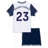 Cheap Tottenham Hotspur Football Jerseys Pedro Porro #23 Home Stadium Kit for Kids 2024-25