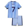 Cheap Tottenham Hotspur Football Jerseys Son Heung-min #7 Away Stadium Kit for Kids 2024-25