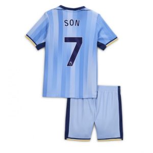 Cheap Tottenham Hotspur Football Jerseys Son Heung-min #7 Away Stadium Kit for Kids 2024-25