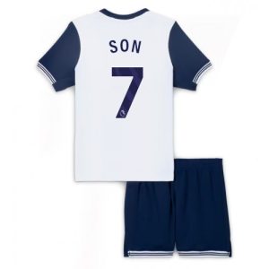 Cheap Tottenham Hotspur Football Jerseys Son Heung-min #7 Home Stadium Kit for Kids 2024-25