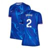 Chelsea Axel Disasi #2 Best Home Football Club Jersey Women 2024-25