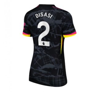 Chelsea Axel Disasi #2 Best Third Football Club Jersey Women 2024-25