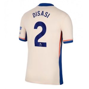 Chelsea Axel Disasi #2 Cheap Away Stadium Shirt 2024-25 Short Sleeve Sale