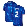 Chelsea Axel Disasi #2 Cheap Home Stadium Shirt 2024-25 Short Sleeve Sale