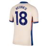 Chelsea Christopher Nkunku #18 Cheap Away Stadium Shirt 2024-25 Short Sleeve Sale