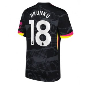 Chelsea Christopher Nkunku #18 Cheap Third Stadium Shirt 2024-25 Short Sleeve Sale