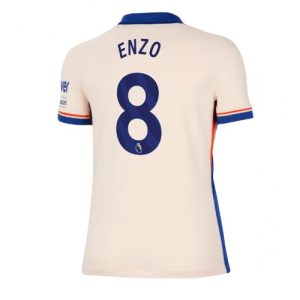 Chelsea Enzo Fernandez #8 Best Away Football Club Jersey Women 2024-25