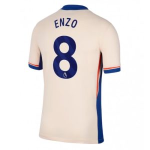 Chelsea Enzo Fernandez #8 Cheap Away Stadium Shirt 2024-25 Short Sleeve Sale