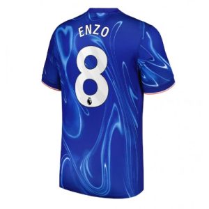 Chelsea Enzo Fernandez #8 Cheap Home Stadium Shirt 2024-25 Short Sleeve Sale