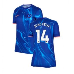 Chelsea Joao Felix #14 Best Home Football Club Jersey Women 2024-25