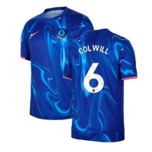 Chelsea Levi Colwill #6 Cheap Home Stadium Shirt 2024-25 Short Sleeve Sale