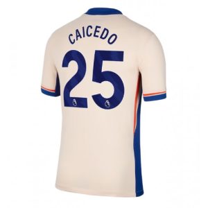 Chelsea Moises Caicedo #25 Cheap Away Stadium Shirt 2024-25 Short Sleeve Sale