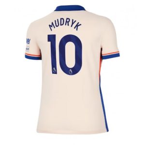 Chelsea Mykhailo Mudryk #10 Best Away Football Club Jersey Women 2024-25