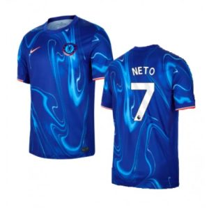 Chelsea Pedro Neto #7 Cheap Home Stadium Shirt 2024-25 Short Sleeve Sale