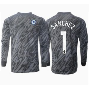 Chelsea Robert Sanchez #1 Goalkeeper Cheap Away Stadium Shirt 2024-25 Long Sleeve