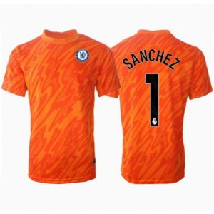 Chelsea Robert Sanchez #1 Goalkeeper Cheap Home Stadium Shirt 2024-25 Short Sleeve Sale