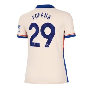 Chelsea Wesley Fofana #29 Best Away Football Club Jersey Women 2024-25