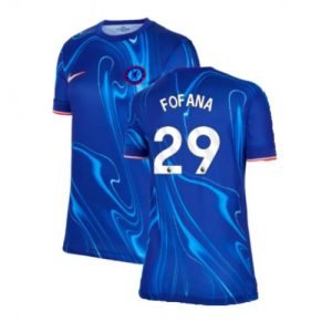 Chelsea Wesley Fofana #29 Best Home Football Club Jersey Women 2024-25