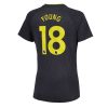 Everton Ashley Young #18 Away Football Club Jersey Women 2024-25