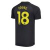 Everton Ashley Young #18 New Men's Away Football Shirt 2024-25 Short Sleeve