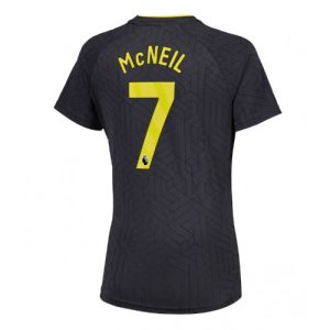 Everton Dwight McNeil #7 Away Football Club Jersey Women 2024-25
