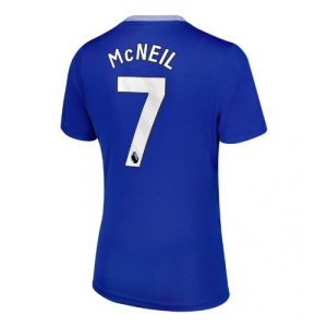 Everton Dwight McNeil #7 Home Football Club Jersey Women 2024-25