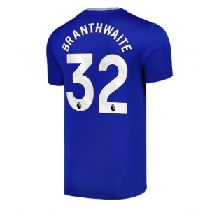 Everton Jarrad Branthwaite #32 New Men's Home Football Shirt 2024-25 Short Sleeve