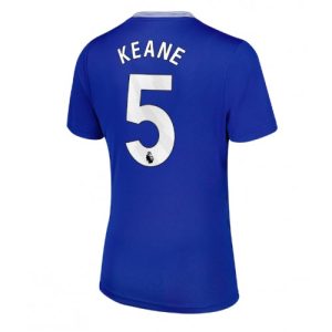 Everton Michael Keane #5 Home Football Club Jersey Women 2024-25