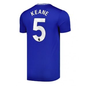Everton Michael Keane #5 New Men's Home Football Shirt 2024-25 Short Sleeve