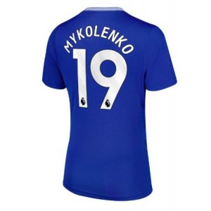 Everton Vitaliy Mykolenko #19 Home Football Shirts for Women sale 2024-25