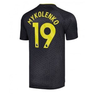 Everton Vitaliy Mykolenko #19 New Men's Away Football Shirt 2024-25 Short Sleeve