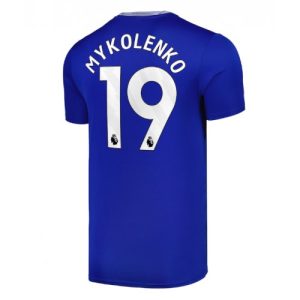 Everton Vitaliy Mykolenko #19 New Men's Home Football Shirt 2024-25 Short Sleeve