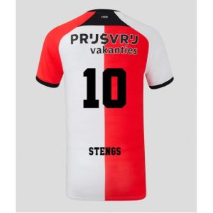 Feyenoord Calvin Stengs #10 Cheap Men's Home Football Shirt 2024-25 Short Sleeve