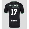 Feyenoord Luka Ivanusec #17 Cheap Men's Away Football Shirt 2024-25 Short Sleeve