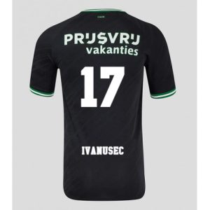Feyenoord Luka Ivanusec #17 Cheap Men's Away Football Shirt 2024-25 Short Sleeve