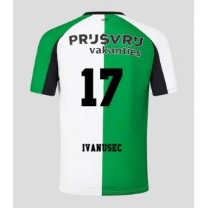 Feyenoord Luka Ivanusec #17 Cheap Men's Third Football Shirt 2024-25 Short Sleeve