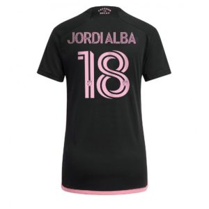 Inter Miami Jordi Alba #18 Away Jersey Women 2024-25