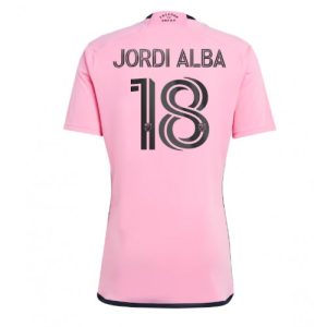 Inter Miami Jordi Alba #18 Home Football Club Jersey 2024-25