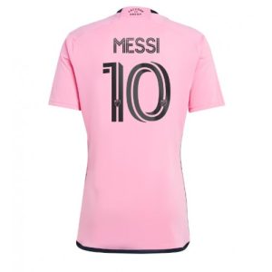 Inter Miami Lionel Messi #10 Home Football Club Jersey 2024-25