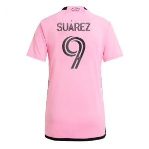 Inter Miami Luis Suarez #9 Home Football Club Jersey Women 2024-25