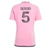 Inter Miami Sergio Busquets #5 Home Football Club Jersey 2024-25