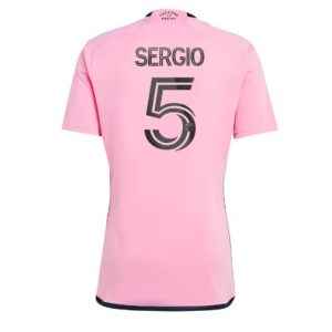 Inter Miami Sergio Busquets #5 Home Football Club Jersey 2024-25